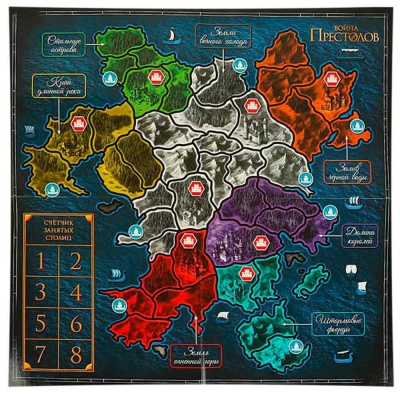 Настольная игра-ходилка Война Престолов Умка 4650250597902